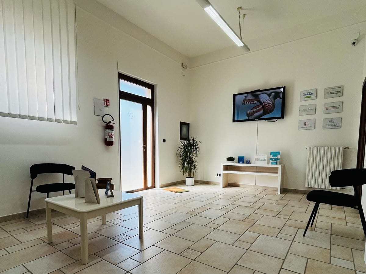 Sala d'attesa Studio Dentistico Caforio - Francavilla Fontana